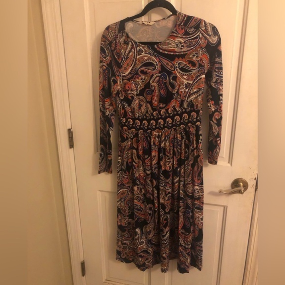 Boden Dress in Paisley
